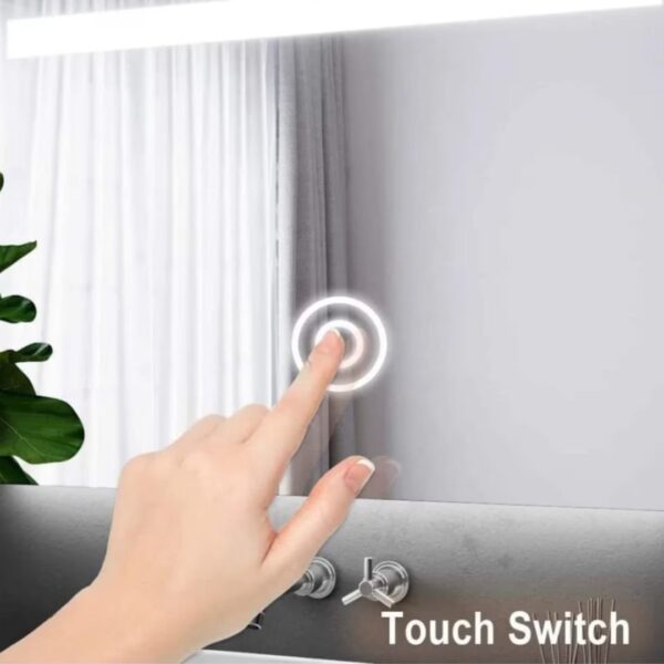 Capsule Wall-Mounted LED Mirror - Image 4